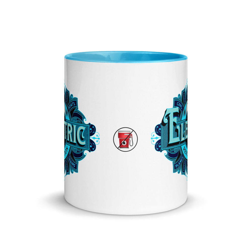 The Electric Revolution Mug With Blue Interior And Handle - https://ascensionemporium.net